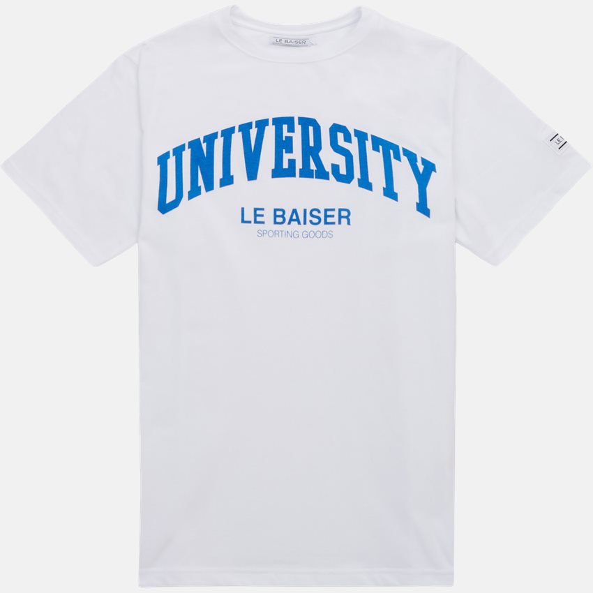 Le Baiser T-shirts CARCASON WHI/COBOLT