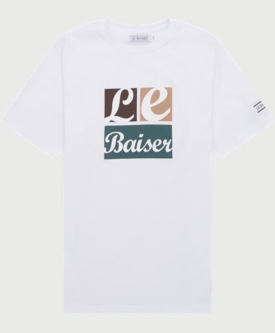 Le Baiser T-shirts CHANTILLY White