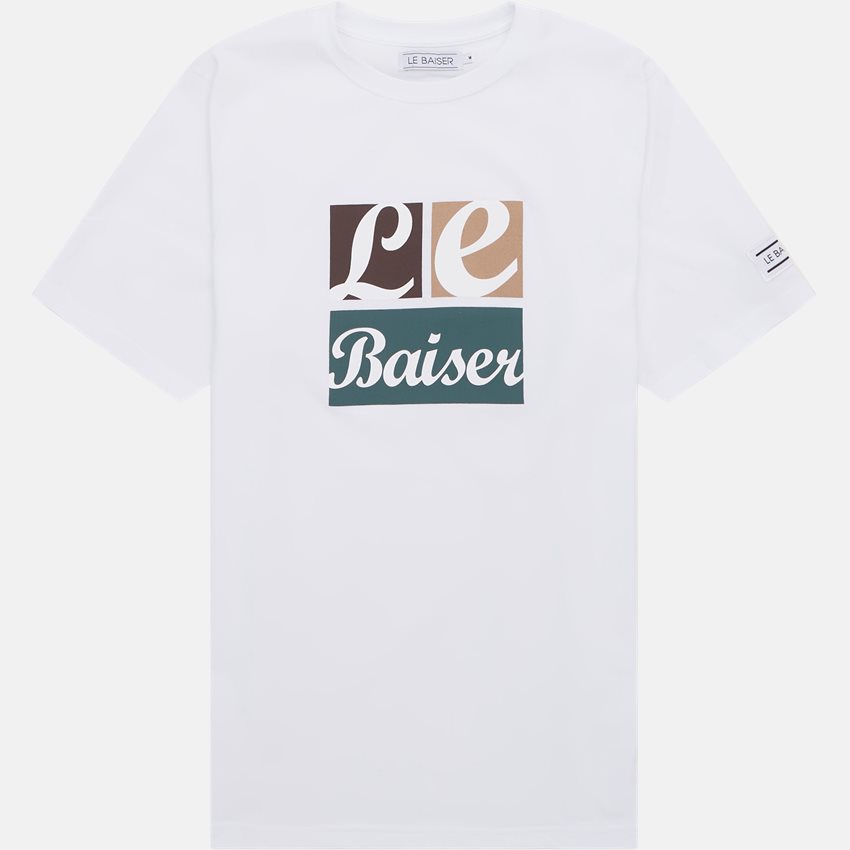 Le Baiser T-shirts CHANTILLY WHITE