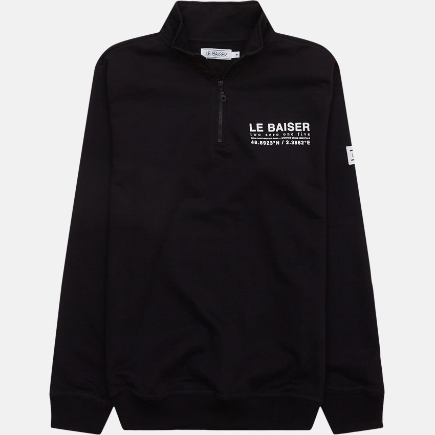 Le Baiser Sweatshirts VERSAILES BLACK