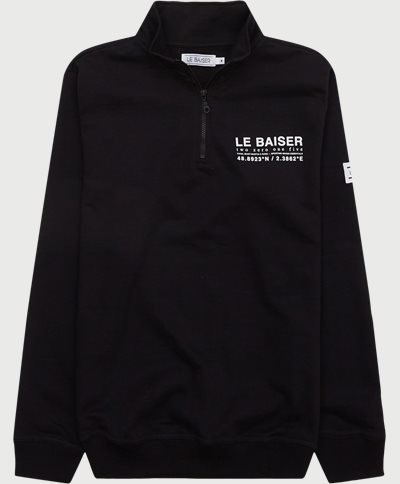Le Baiser Sweatshirts VERSAILES Black