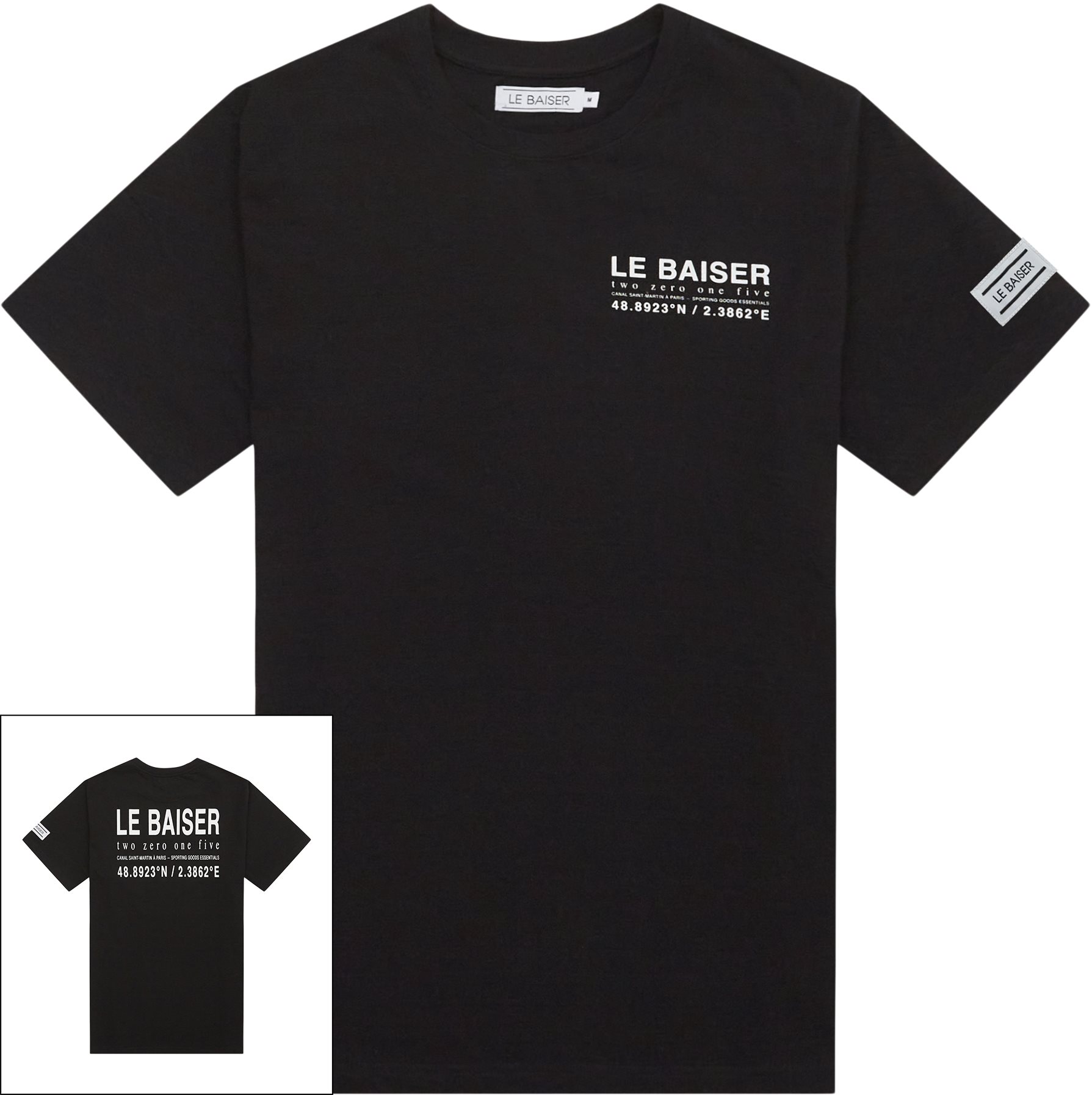 Le Baiser T-shirts MICHEL Svart