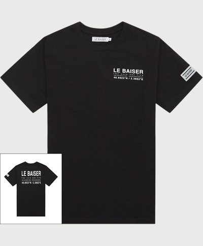 Le Baiser T-shirts MICHEL Black