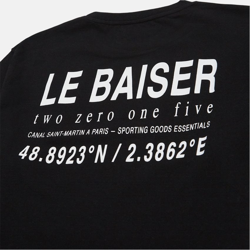 Le Baiser T-shirts MICHEL BLACK