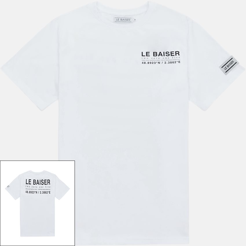 Le Baiser T-shirts MICHEL WHITE