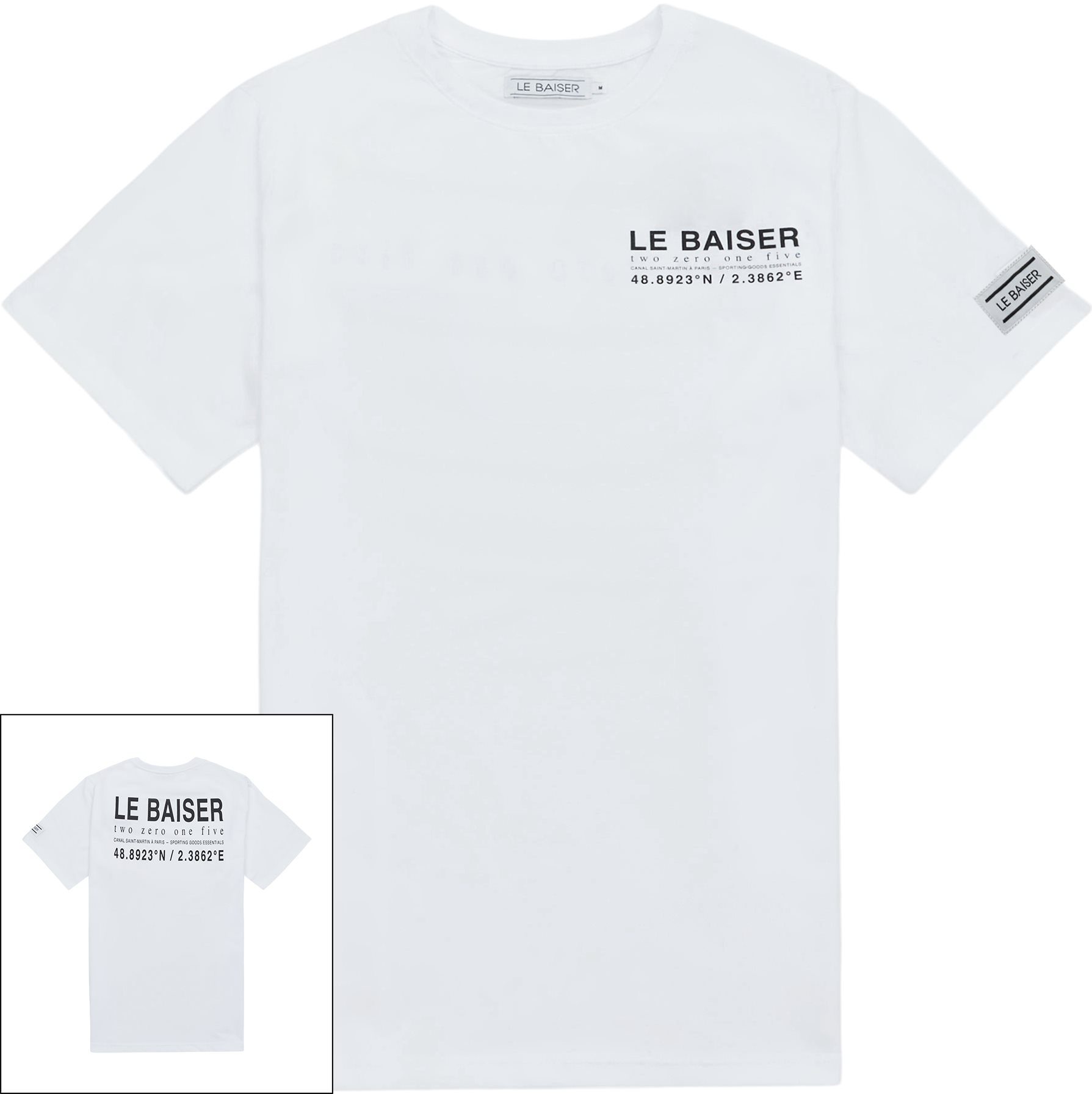 Le Baiser T-shirts MICHEL Hvid