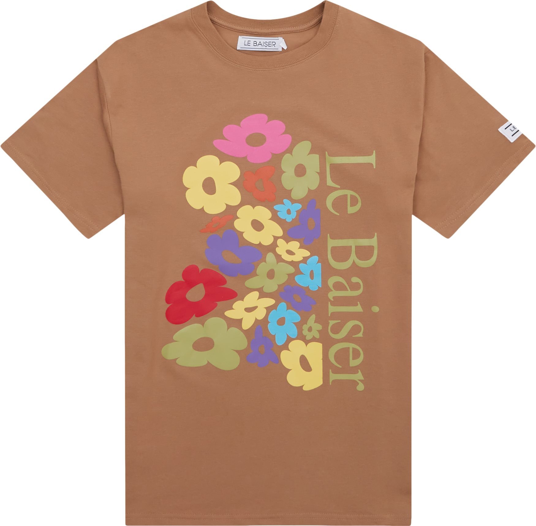Le Baiser T-shirts AMBOISE Brun