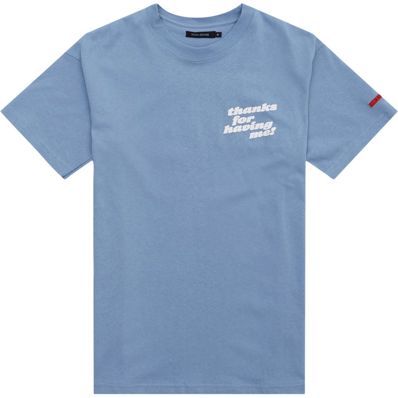 Non-sens Bitmore T-shirt Dusty Blue