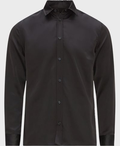 Bruuns Bazaar Shirts GLAM NORMAN SHIRT 1508 Black