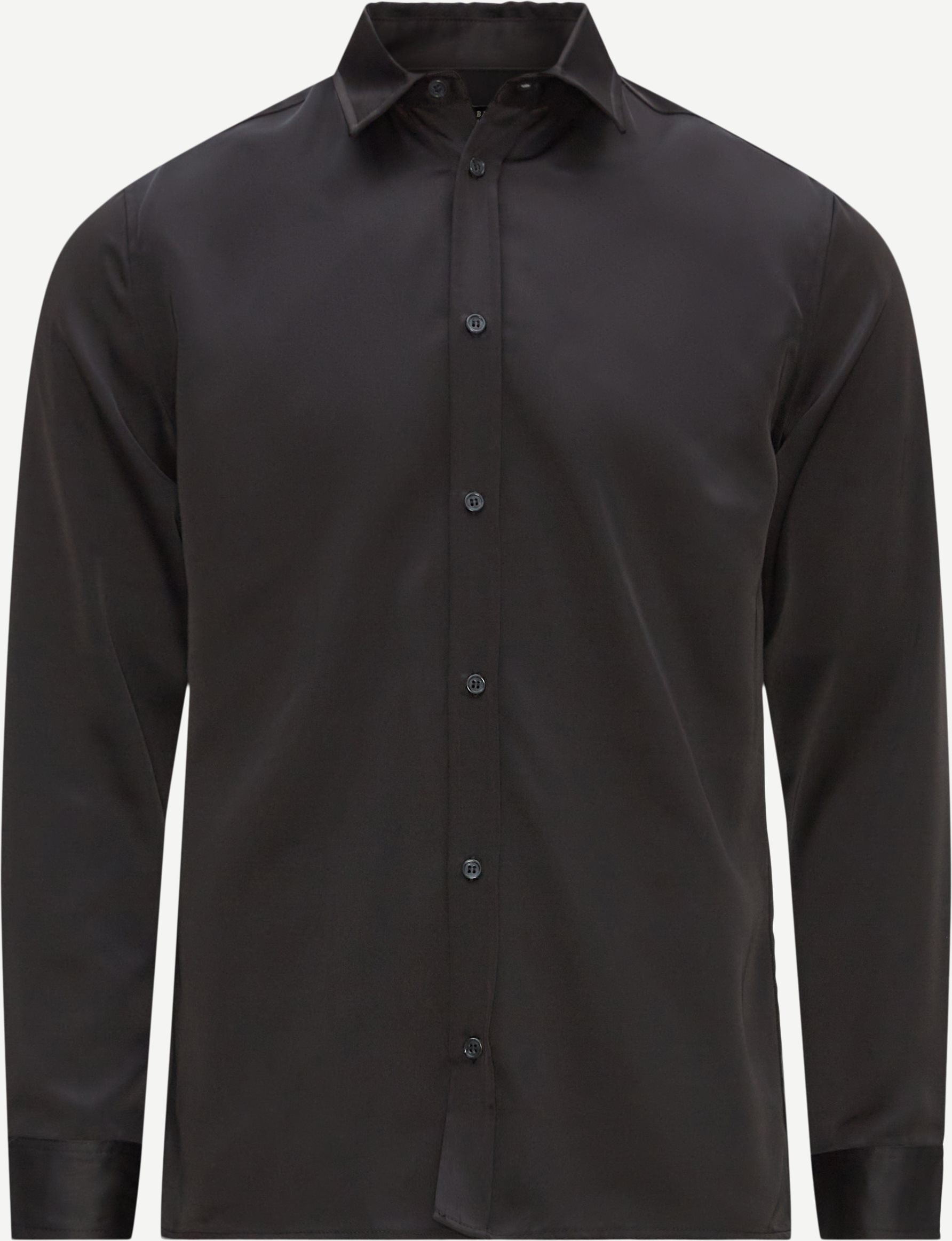 Bruuns Bazaar Shirts GLAM NORMAN SHIRT 1508 Black