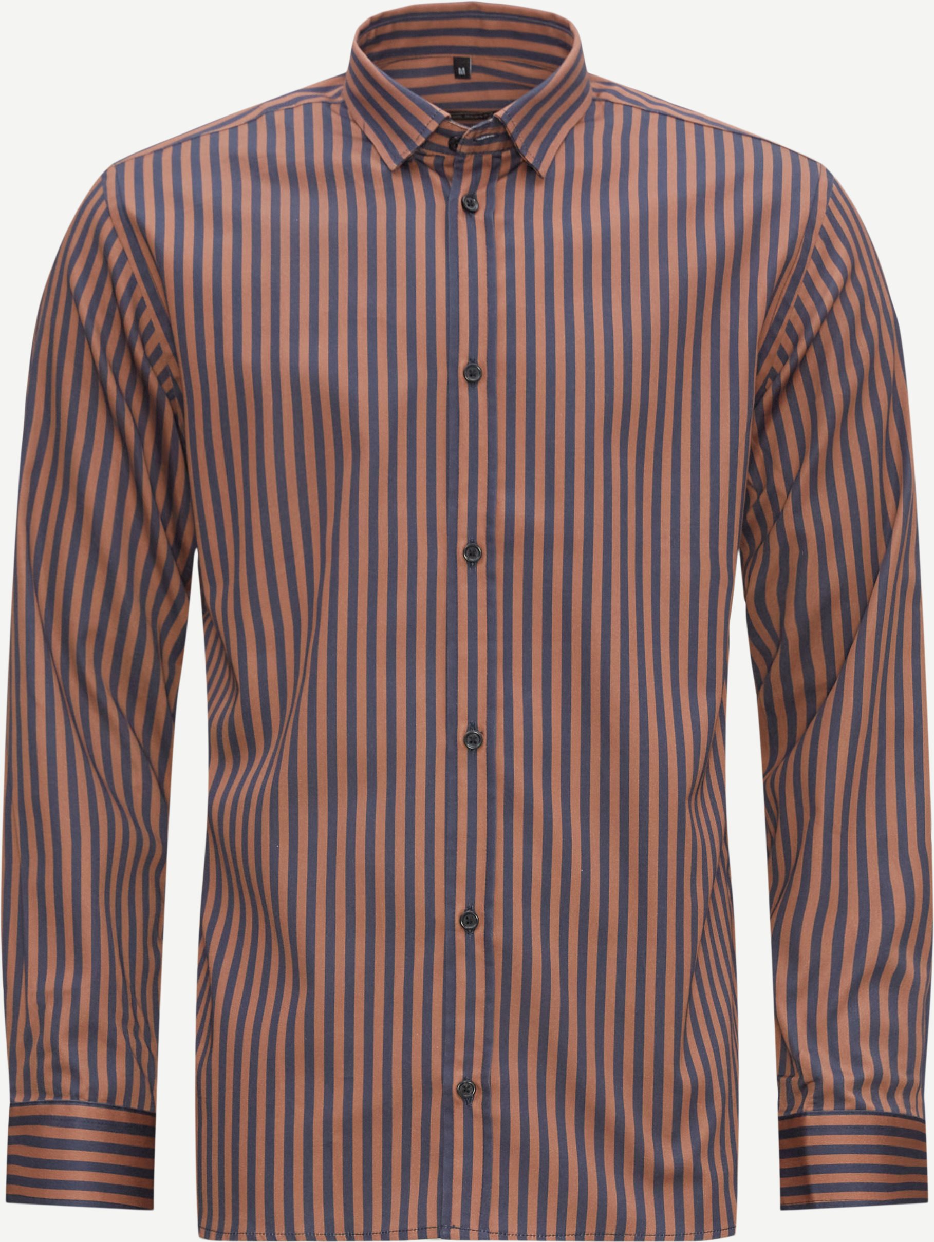 Bruuns Bazaar Shirts LYX NORMAN SHIRT 1512 Brown