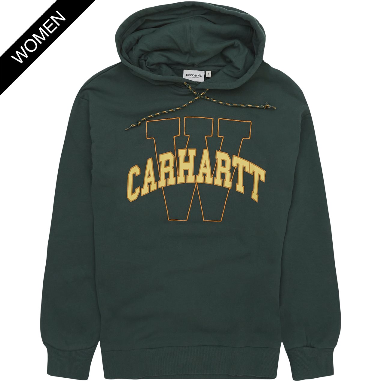 Carhartt WIP Women Sweatshirts W HOODED GRAND LOCKER SWEATSHIRT I031411 Grön