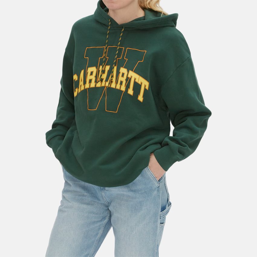 Carhartt WIP Women Sweatshirts W HOODED GRAND LOCKER SWEATSHIRT I031411 TREEHOUSE