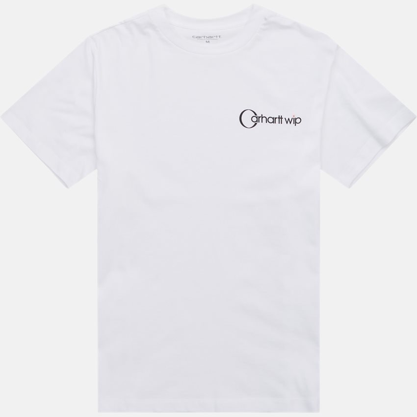 Carhartt WIP Women T-shirts W S/S GOBLIN SCRIPT T-STIRT I031432 WHITE