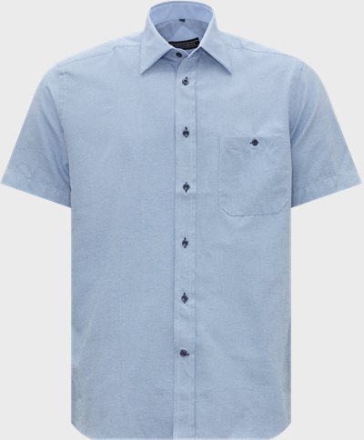 Citta di Milano Kortärmade skjortor MACARI Blå