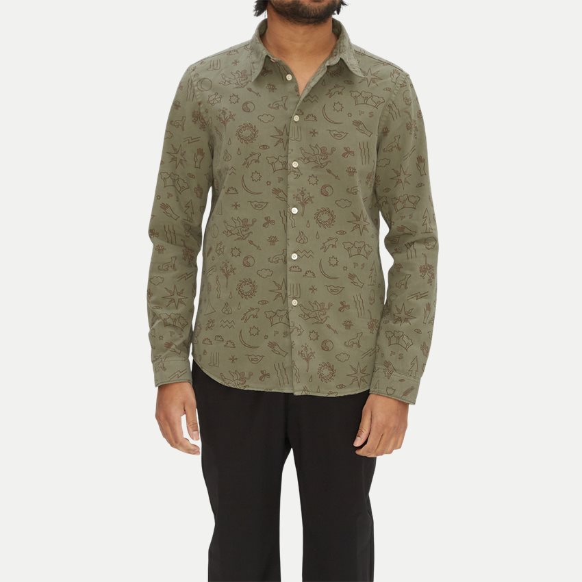 PS Paul Smith Shirts 149T K21702  OLIVE