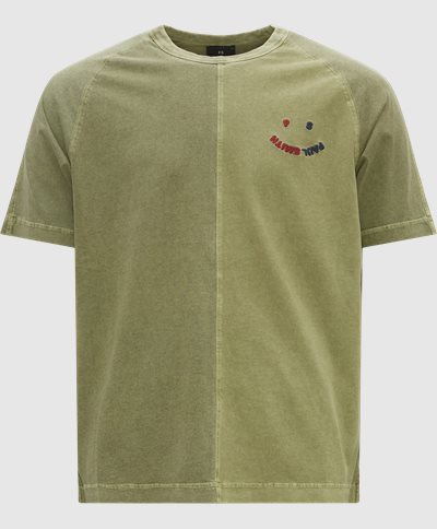 PS Paul Smith T-shirts 966XM K21154 Army