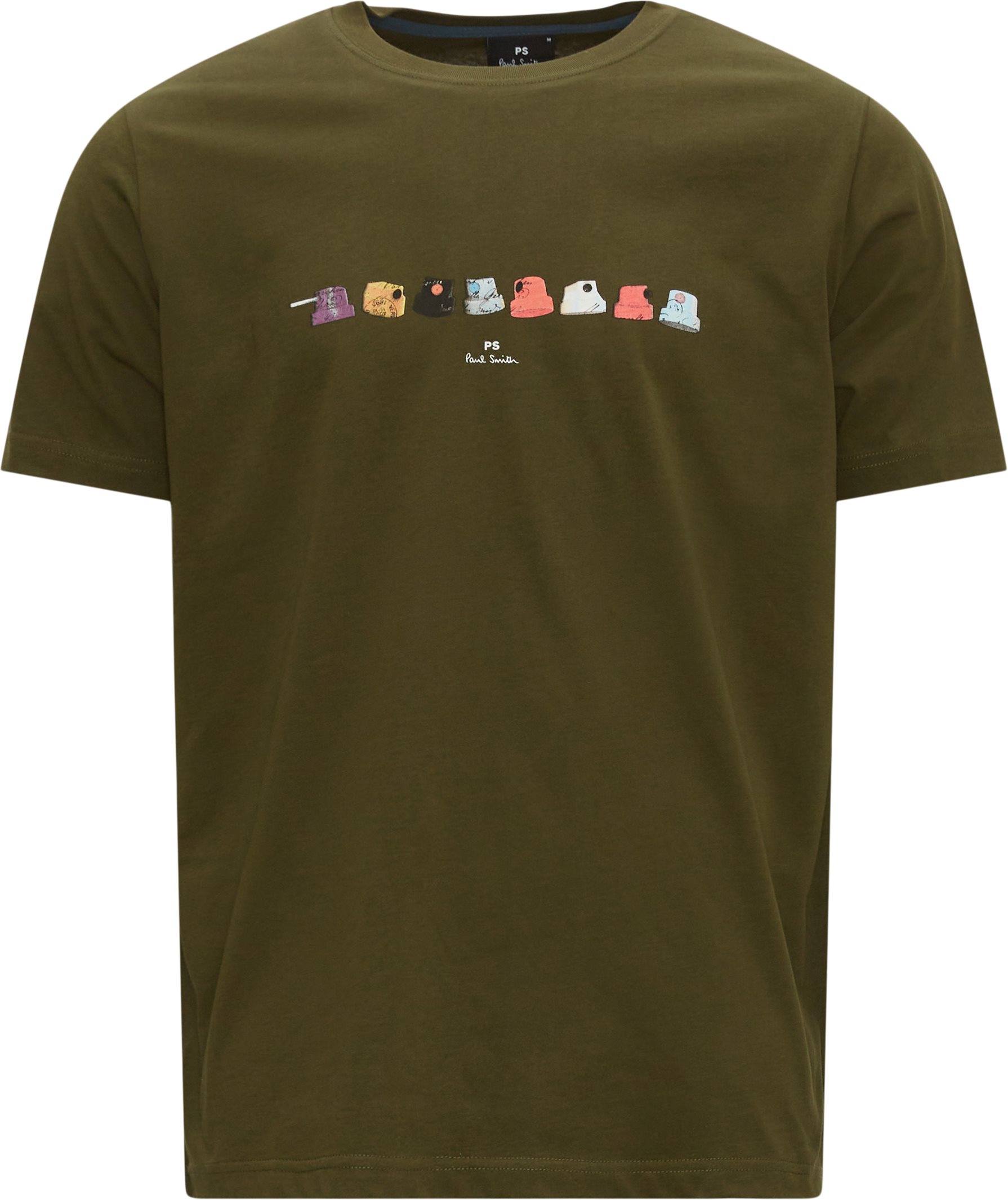 PS Paul Smith T-shirts 011R KP3796 Army