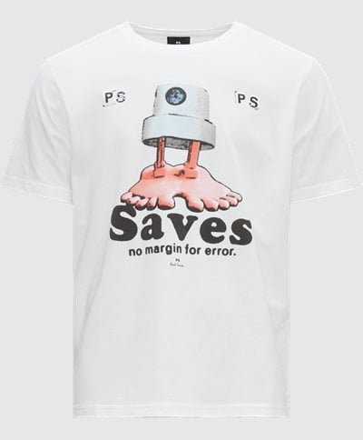 PS Paul Smith T-shirts 011R KP3802 Vit
