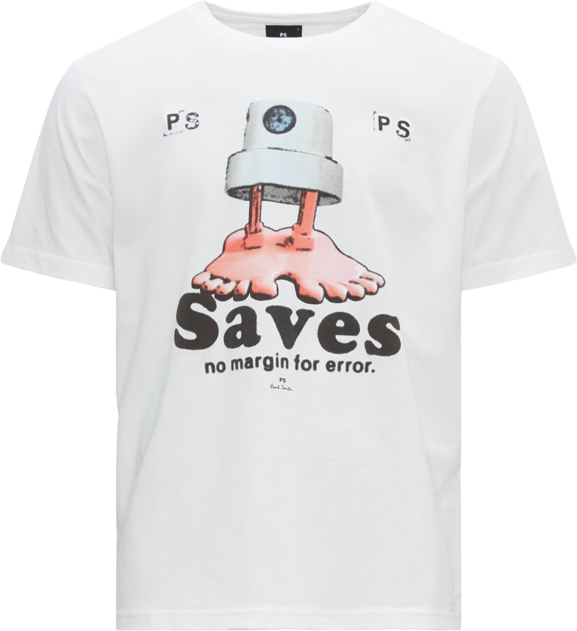 PS Paul Smith T-shirts 011R KP3802 Vit