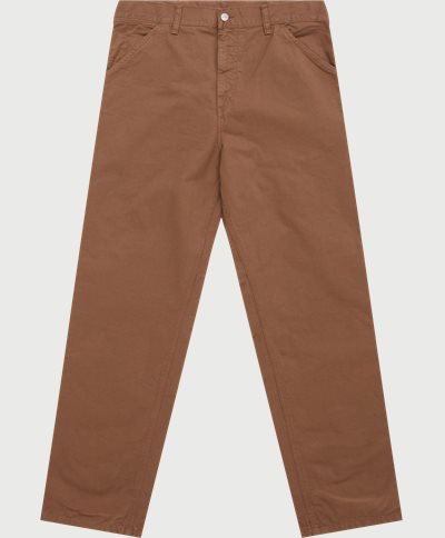Carhartt WIP Trousers SINGLE KNEE PANT I031499 Brown