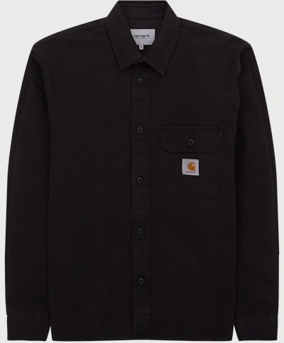Carhartt WIP Shirts RENO SHIRT JAC I031447 Black