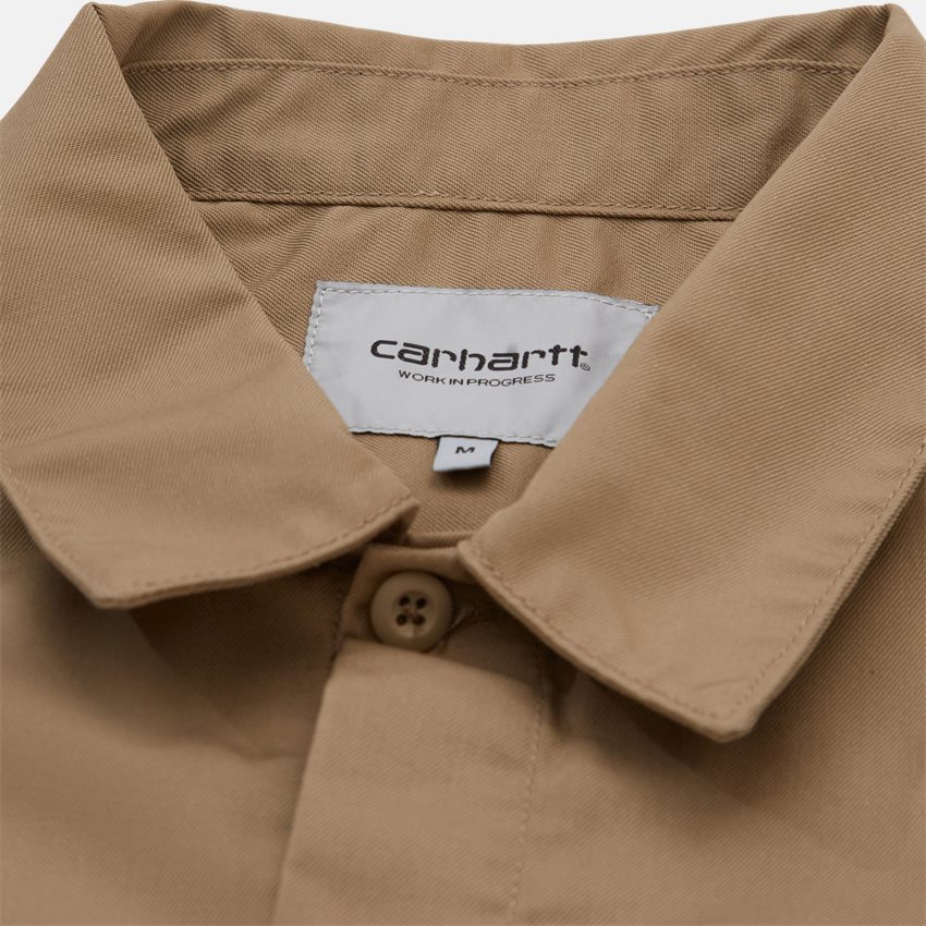 Carhartt WIP Skjorter S/S CRAFT SHIRT I032071 LEATHER