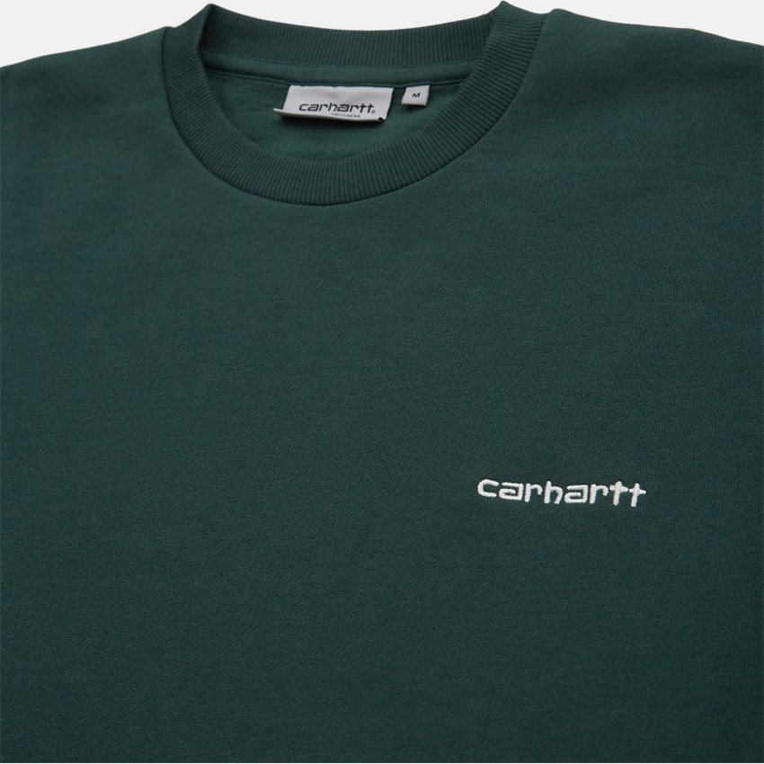 Carhartt WIP Sweatshirts SCRIPT EMBROIDERY SWEATSHIRT I031242 TREEHOUSE