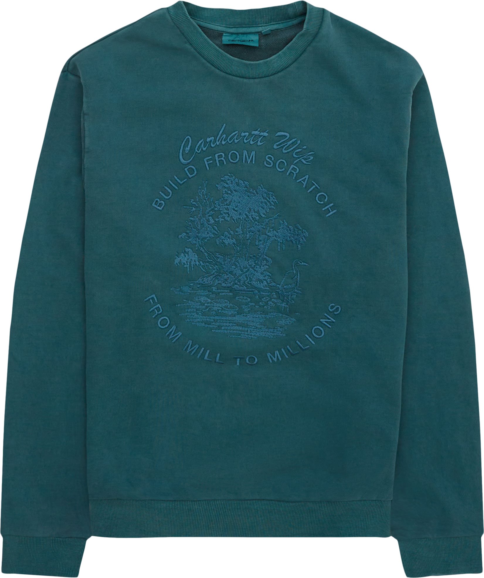 Carhartt WIP Sweatshirts BAYOU SWAETSHIRT I031818 Grøn