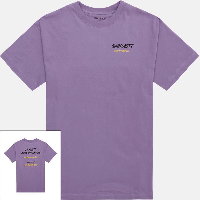 Carhartt WIP T-shirts S/S BUILT FROM SCRATCH T-SHIRT I031725 VIOLANDA