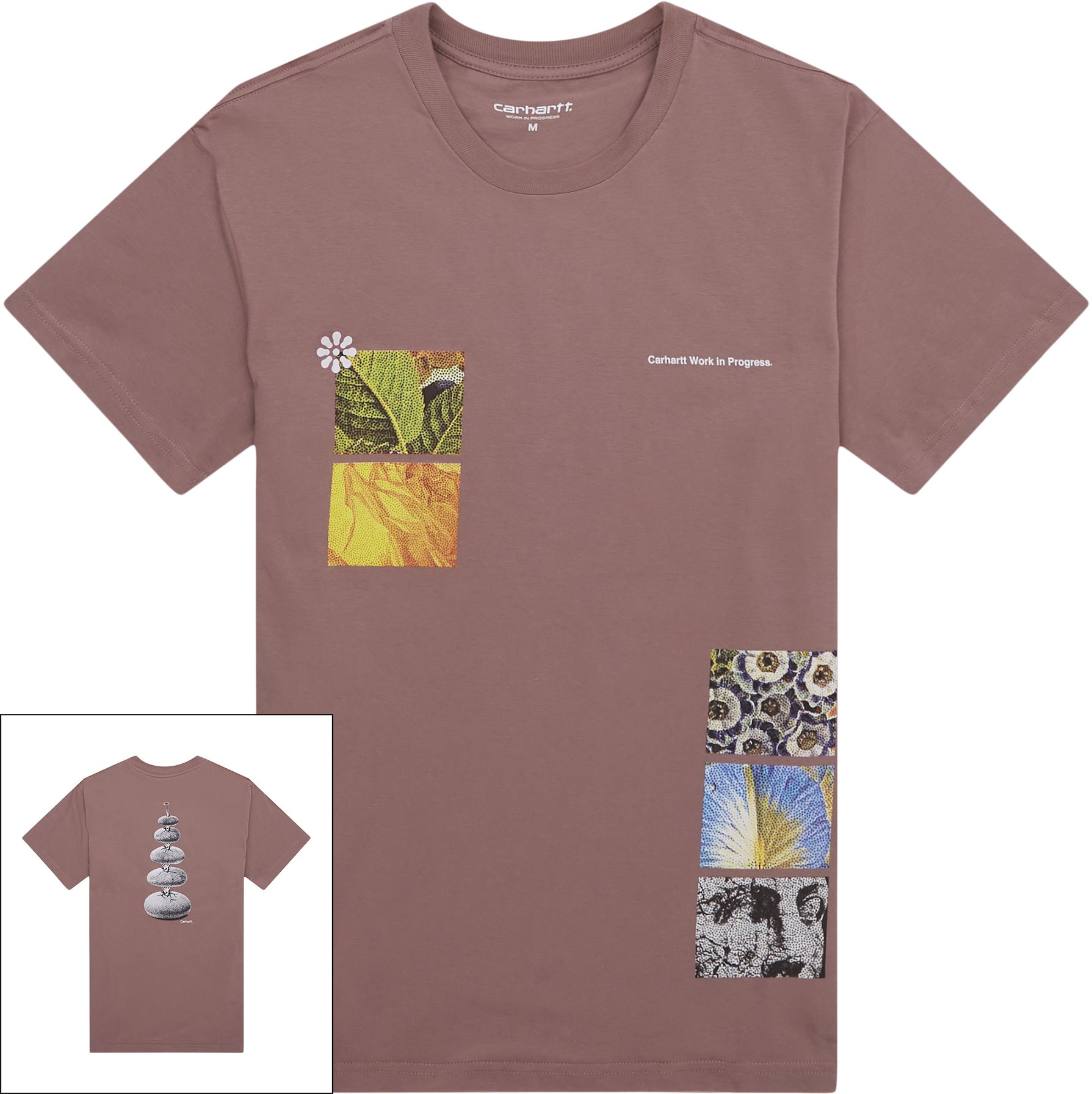 Carhartt WIP T-shirts S/S GREENHOUSE T-SHIRT I031714 Lyserød