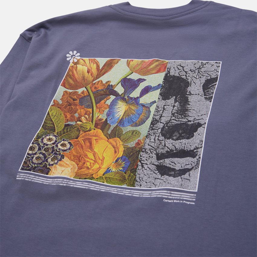 Carhartt WIP T-shirts L/S GREENHOUSE T-SHIRT I031719 BLUEFIN