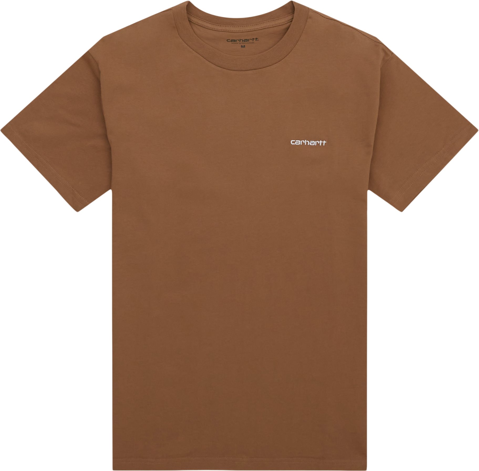 Carhartt WIP T-shirts S/S SCRIPT EMBROIDERY. T-SHIRT I030435 Brun