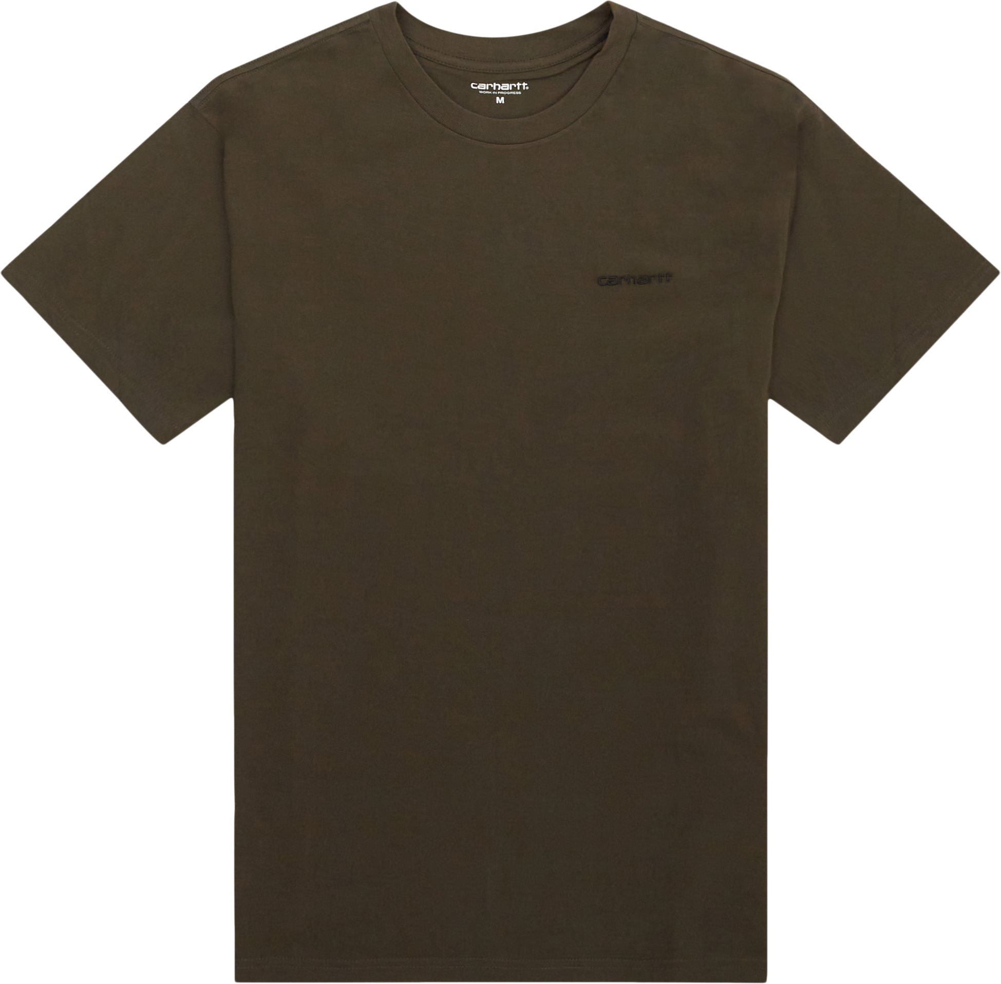 Carhartt WIP T-shirts S/S SCRIPT EMBROIDERY. T-SHIRT I030435 Green