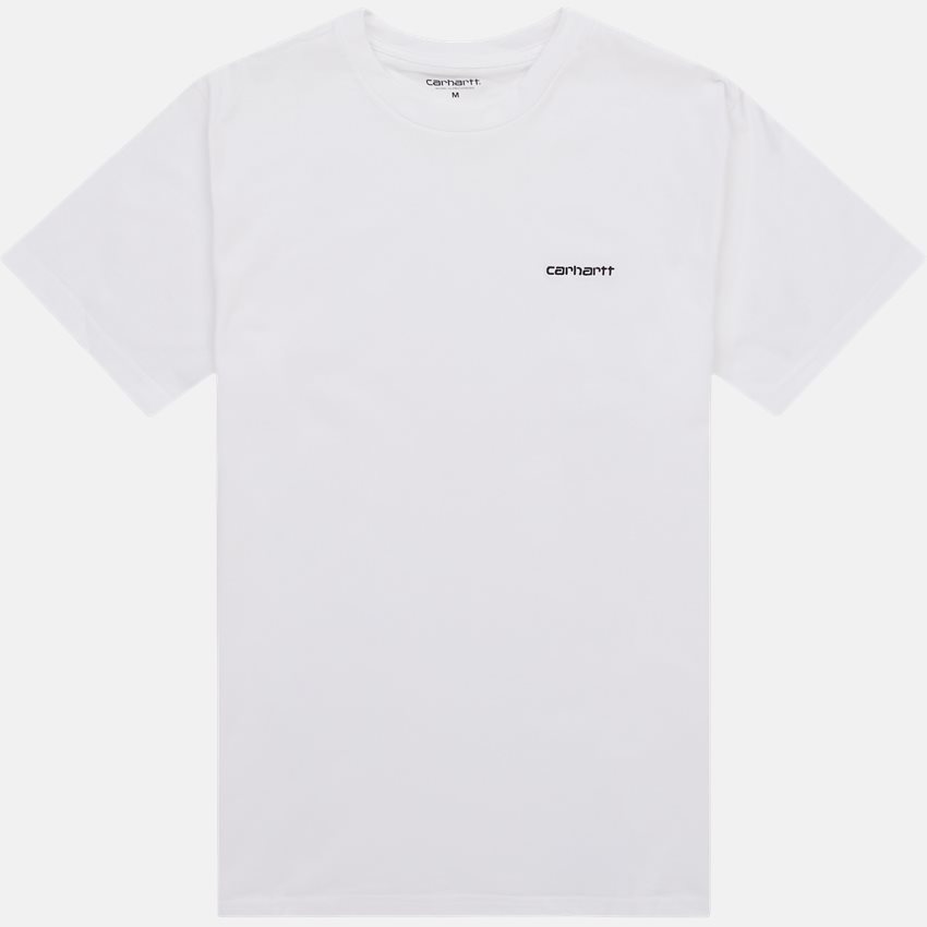 Carhartt WIP T-shirts S/S SCRIPT EMBROIDERY. T-SHIRT I030435 WHITE