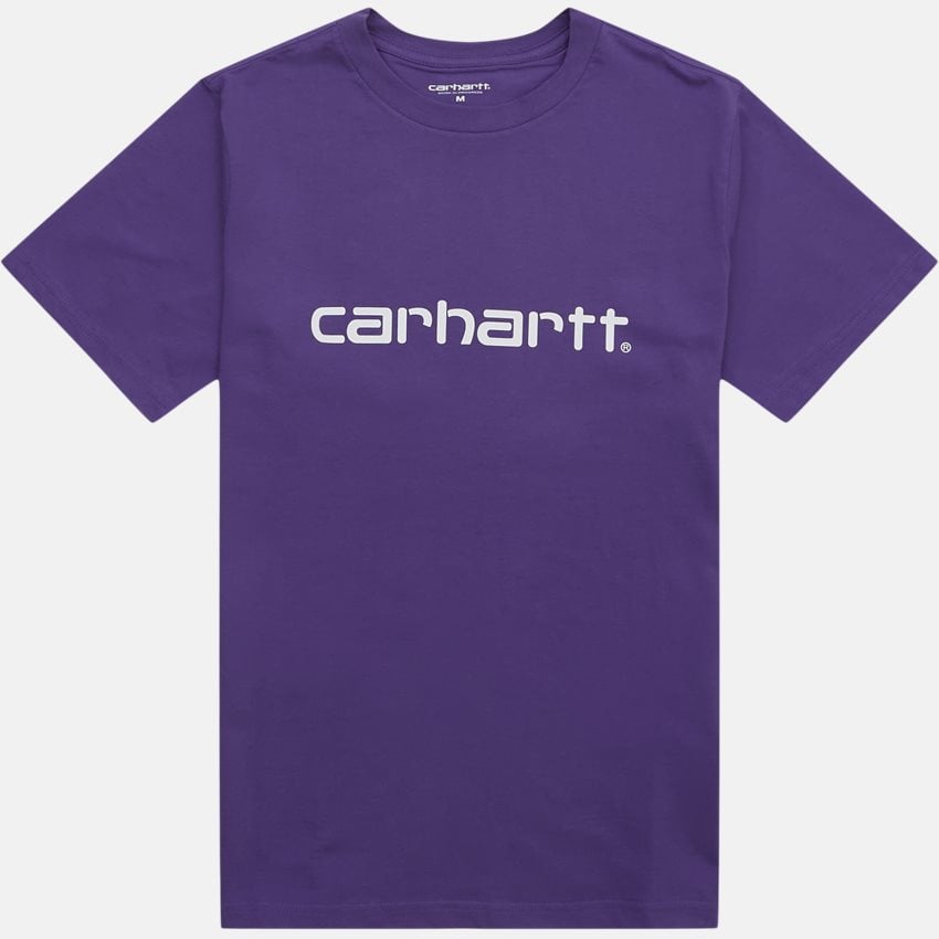 Carhartt WIP T-shirts S/S SCRIPT T-SHIRT I031047. ARRENGA/WHITE