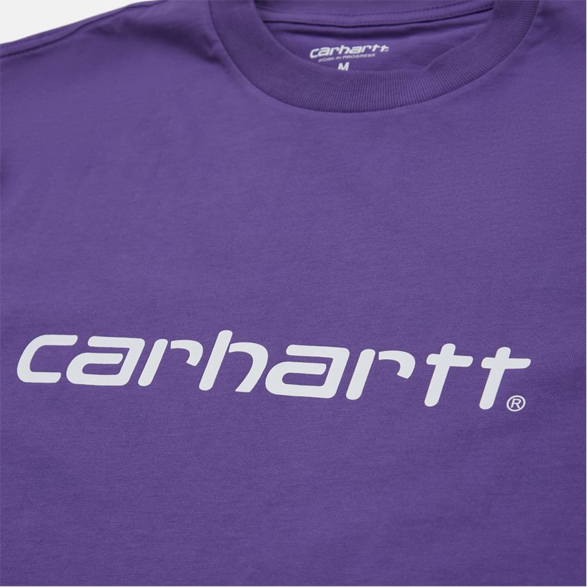 Carhartt WIP T-shirts S/S SCRIPT T-SHIRT I031047. ARRENGA/WHITE