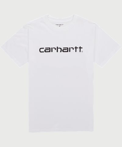 Carhartt WIP T-shirts S/S SCRIPT T-SHIRT I031047. White