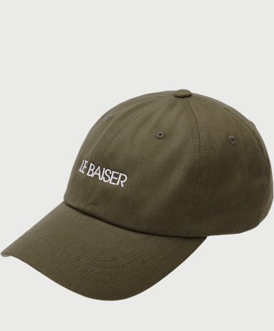 Le Baiser Caps BASEBALL CAP Army