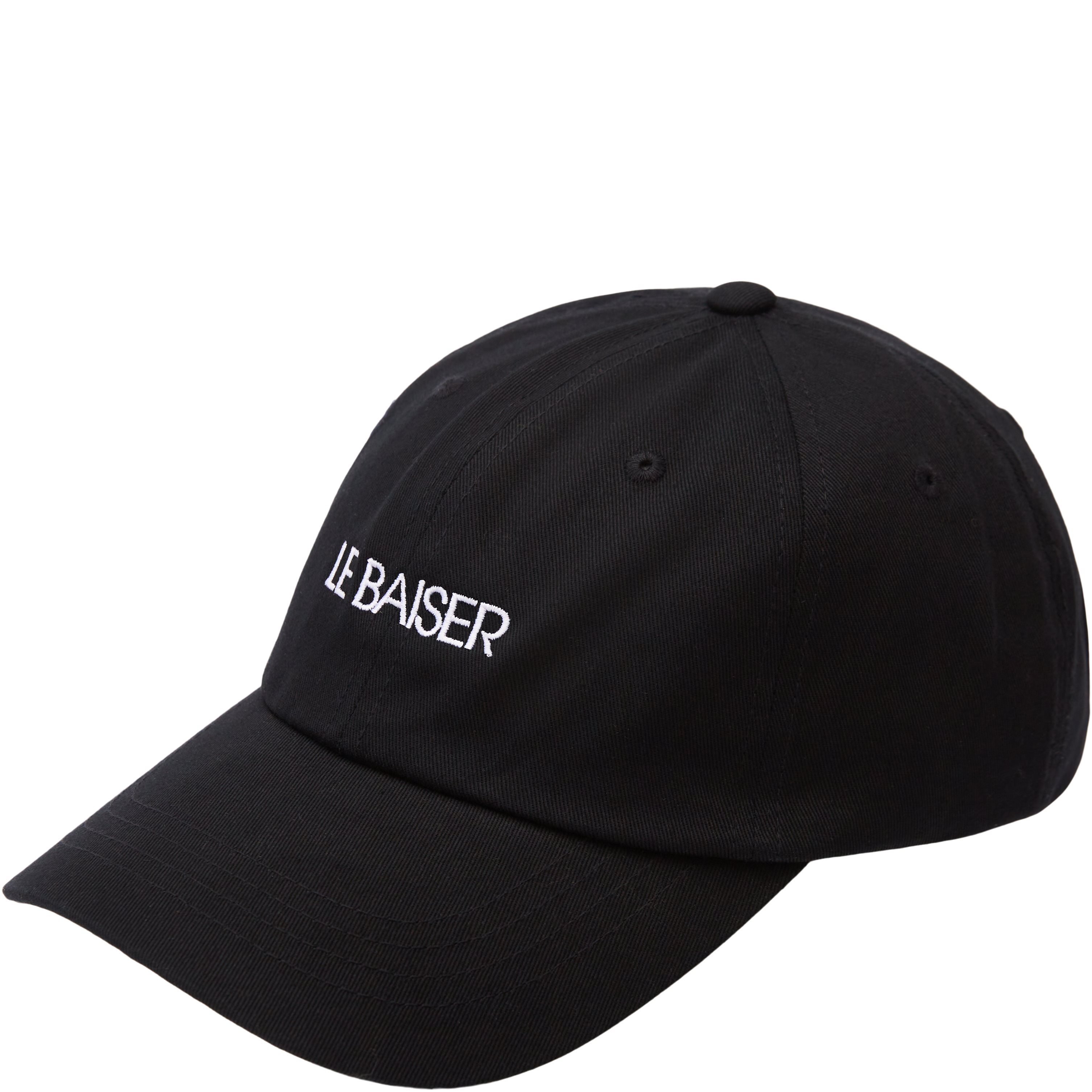 Le Baiser Caps BASEBALL CAP Black