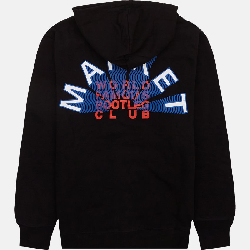 Market Sweatshirts WORLD FAMOUS BOOTLEG CLUB HOODIE SORT