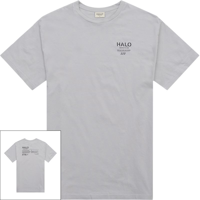 Halo Graphic Tee 610480 T-shirts Grå