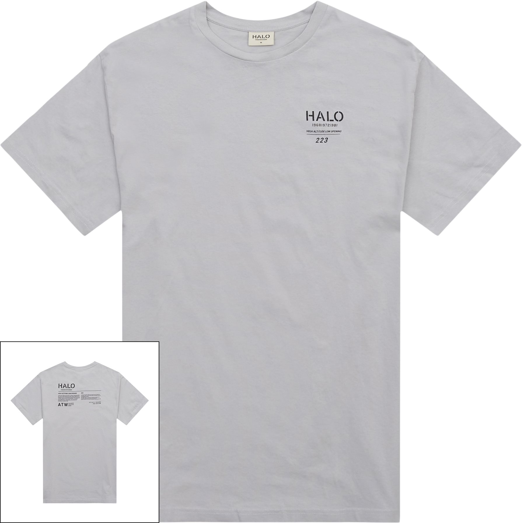 HALO T-shirts GRAPHIC TEE 610480 Grey