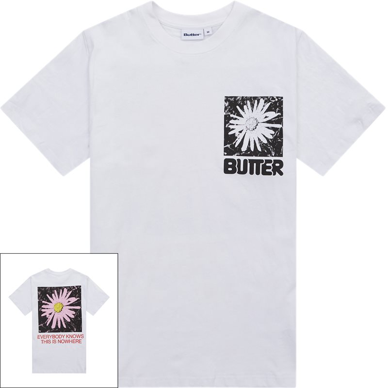 Butter Goods Nowhere Tee T Shirt Fra Butter Goods