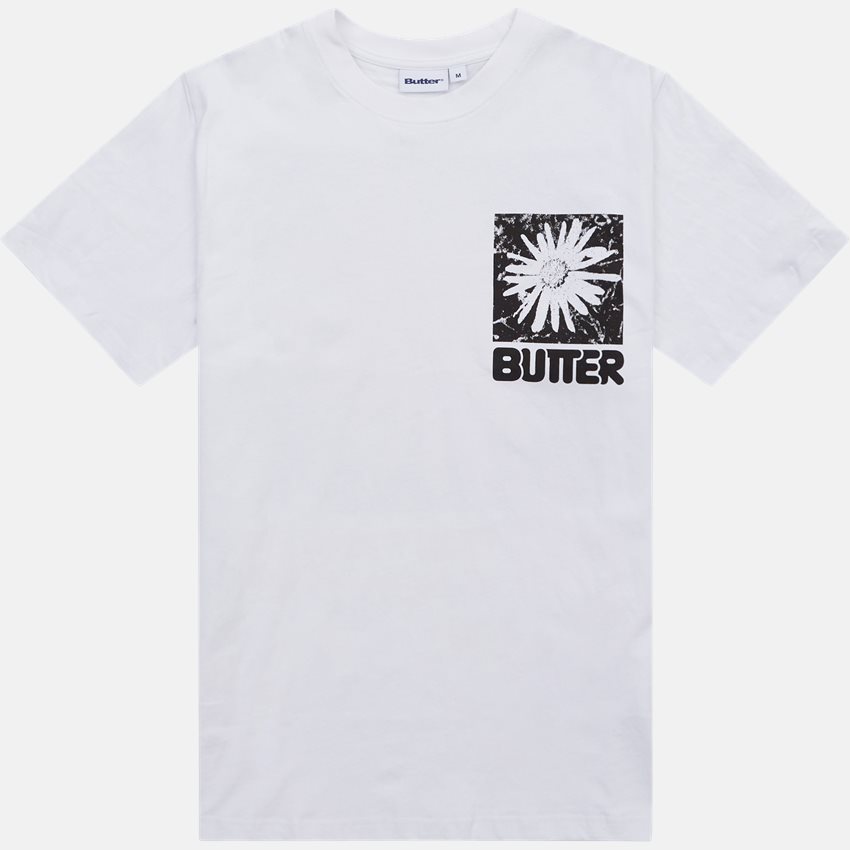 Butter Goods T-shirts NOWHERE TEE HVID