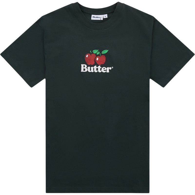 Butter Goods Apples Logo Tee T-shirts Grøn
