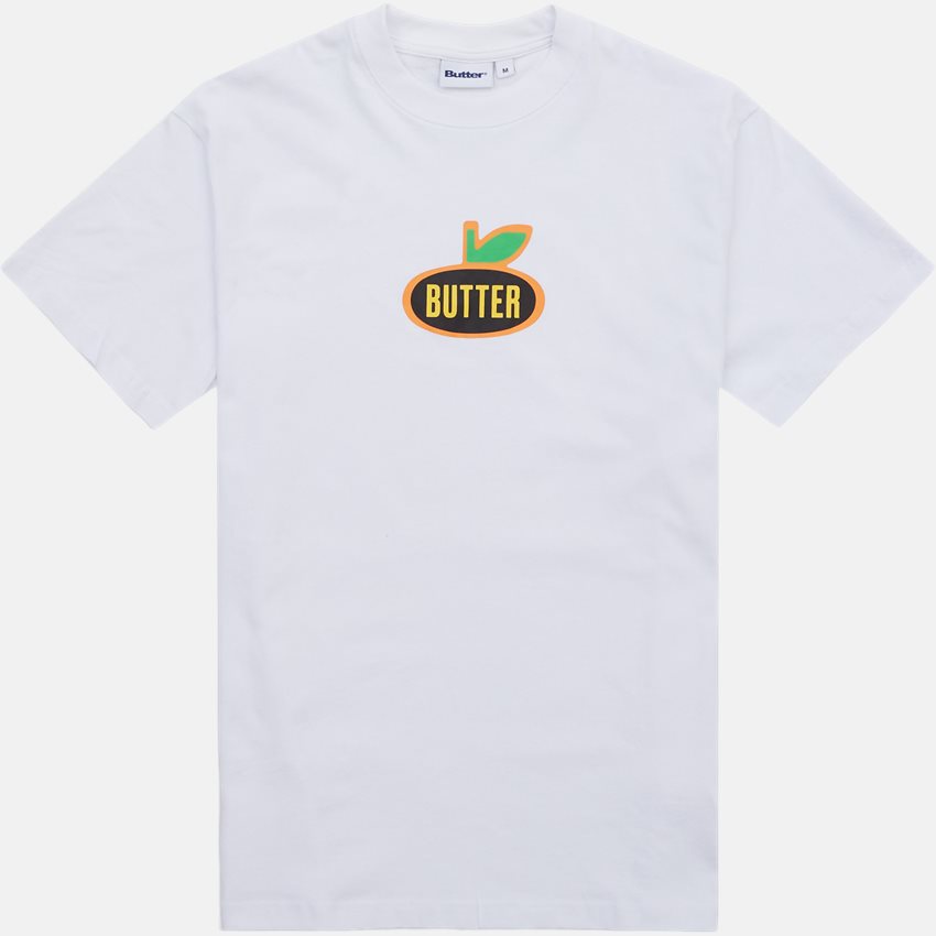 Butter Goods T-shirts JUICE TEE HVID
