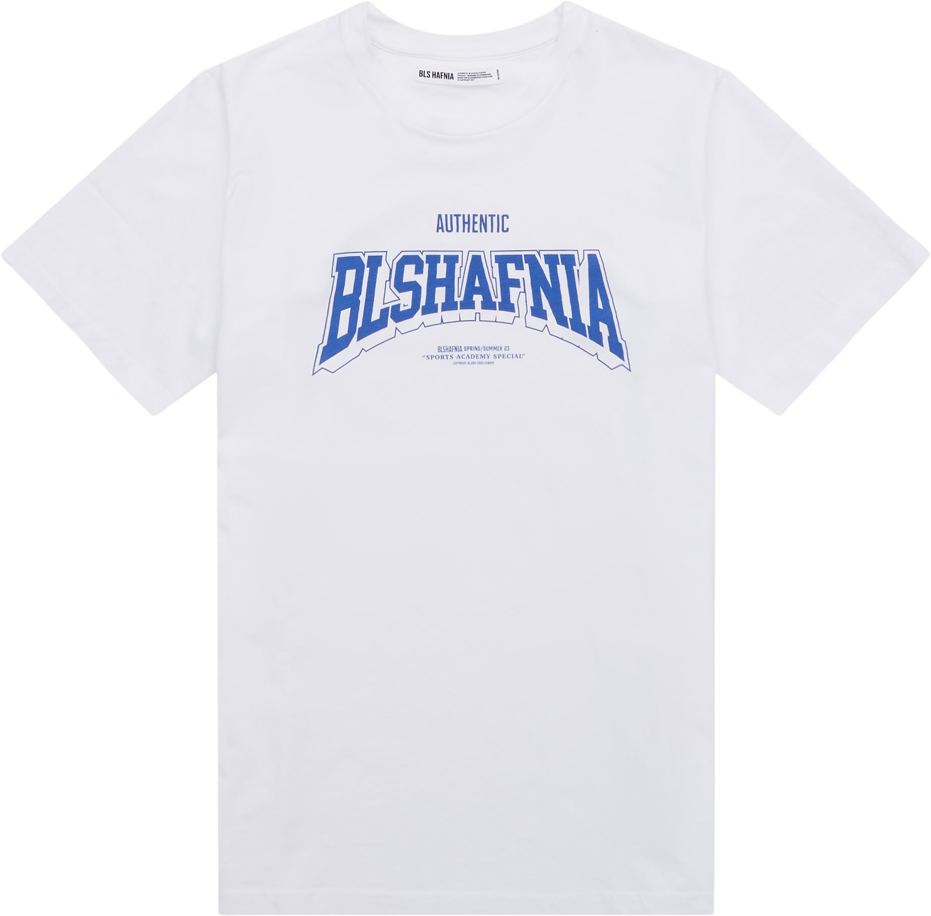 BLS T-shirts COLLEGE 2 T-SHIRT 202303023 Vit