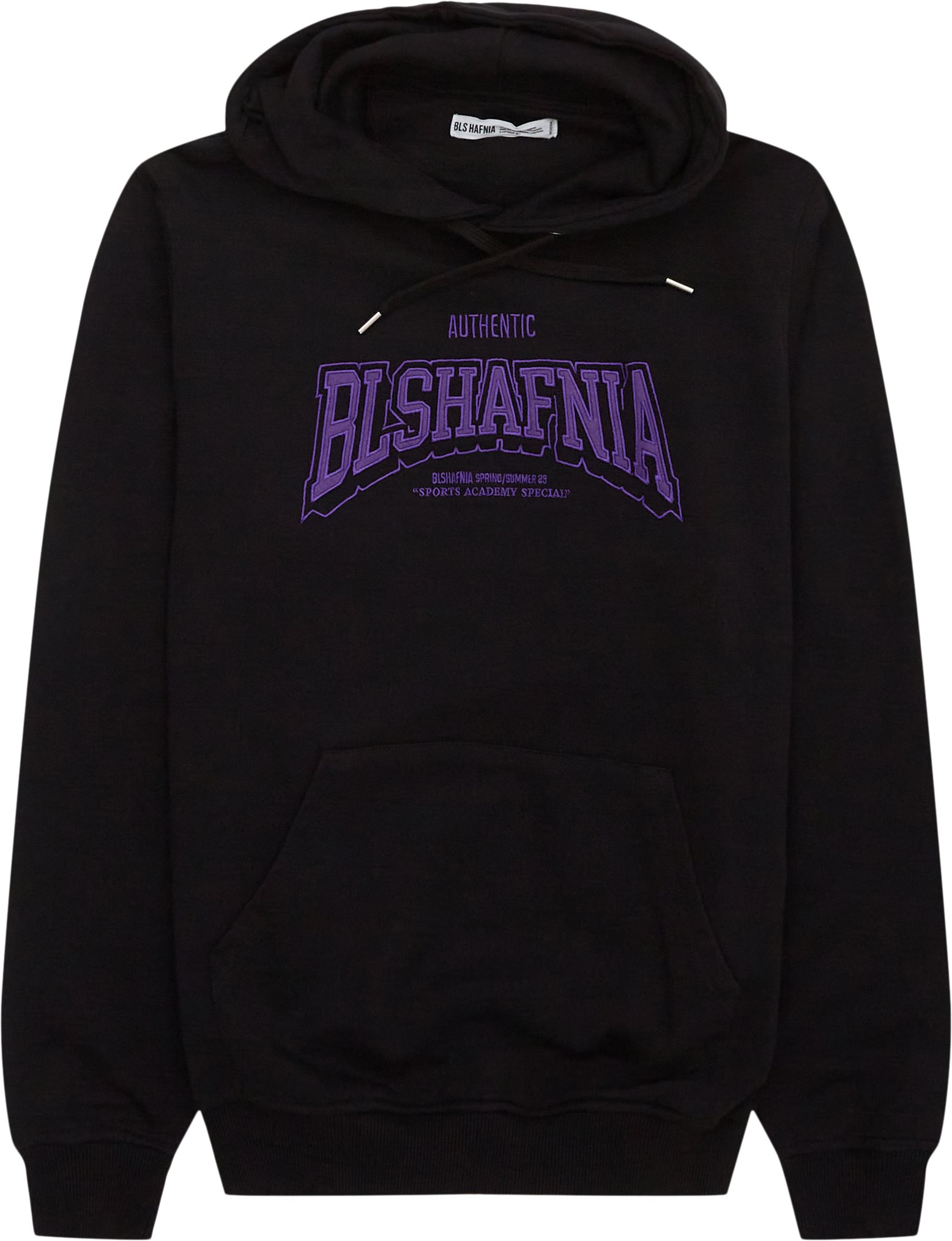 BLS Sweatshirts COLLEGE 2 HOODIE 202303011 Svart