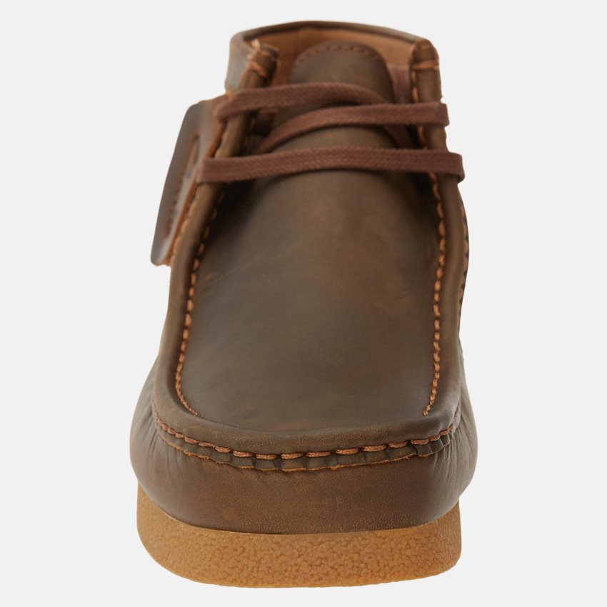 Clarks Shoes WALLABEE BOOT. BRUN